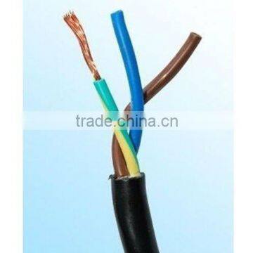 3 core 2.5mm electric cable with cca conductor low price