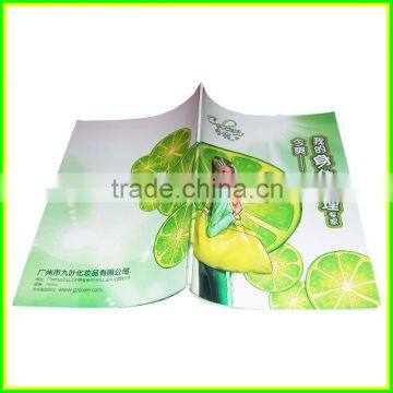 Beautiful colorful booklet for display,Printed paper brochure