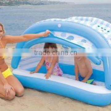 pvc pool cartoon with 3rings/swimming pool for/baby/ kids/adults/inflatable water/beach pool