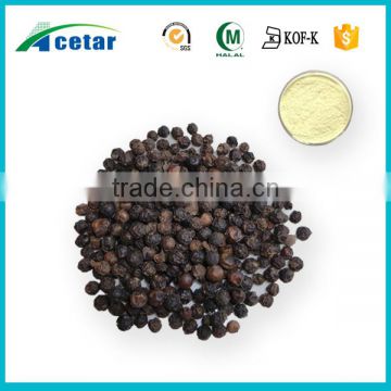 100% nature black pepper extract powder p e with fast express