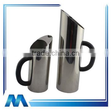 Stainless steel with smooth handle water pot