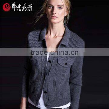 Erdos women cashmere jean jacket wholesale