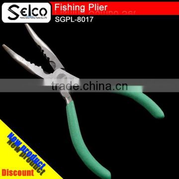 cheap chinese wholesale fishing tool Polished,grinding,black Finish,fishing Pliers