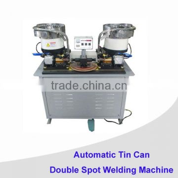 automatic ear feeding tin can pneumatic welding machine