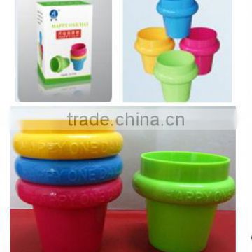 colorful cup set