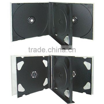 24mm Transparent with Black Tray for 4- 6 discs