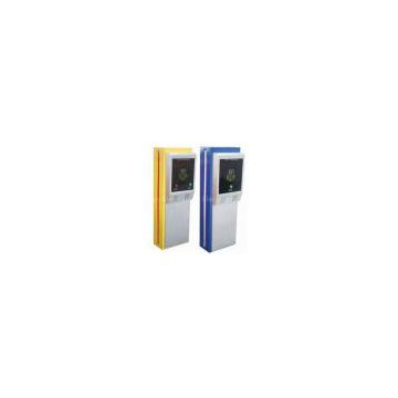 Stainless steel or Iron baking paint parking ticket dispenser with RS232 / RS422 interface