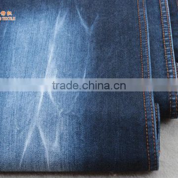 China poly spandex denim short pants price B1612-A