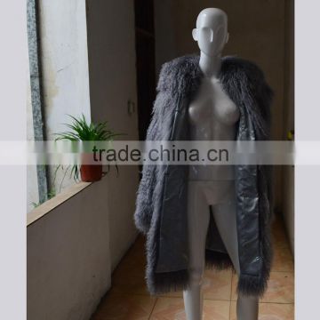 SJ034-02 Extra Longer Custom Women Apparel Coat Fur