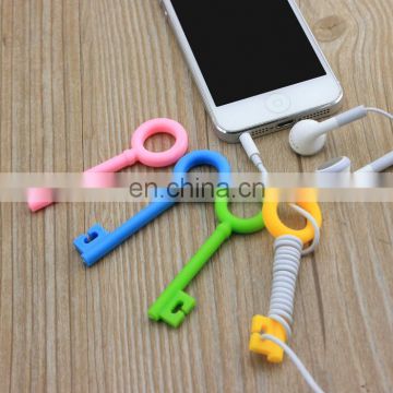New Style Multifunction Cable Winder Plastic earphone holder