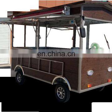 Commercial Stainless Steel Mobile Hot Food Serving Van