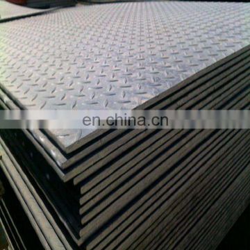 MS Carbon S275jr SS400 A36 Q235 Checkered Steel Plate