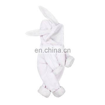 Autumn and Winter rabbit ears baby romper baby jumpsuit