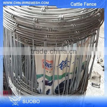 Cheap Galvanized Farm Sheep Fencing Vinyl Cattle Fencing Hog Wire Fence Panels