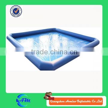 Indoor /outdoor inflatable square swimming pool good price for sale