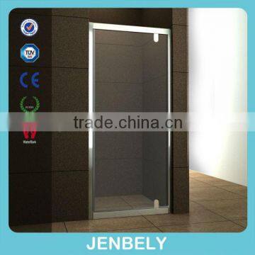 frameless pivot shower door