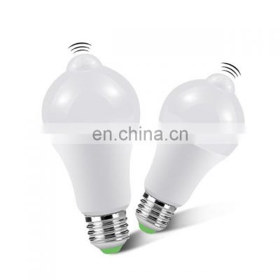 12V LED Motion Sensor Bulb Light E27 Automatic On Off Night Bulb Motion Sensor Security Light