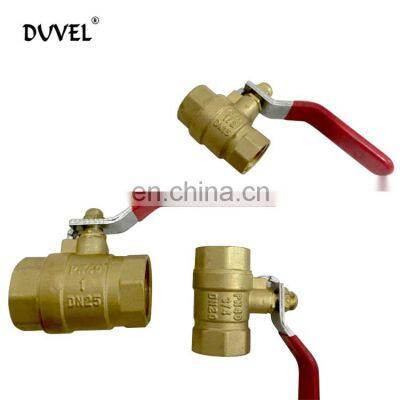 VROT Manufacture Supply  Custom Modern Novel Water Use Design Brass Ball Valve With Lock