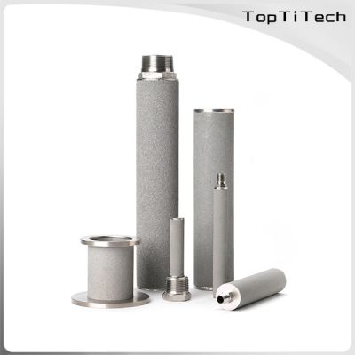 Customized The Sintered Powder Metal Filters From TopTiTech