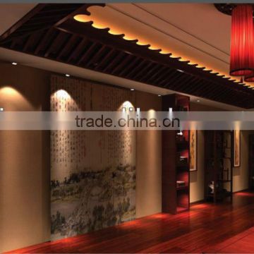 2013 graceful decoration HDF wall panel for museum