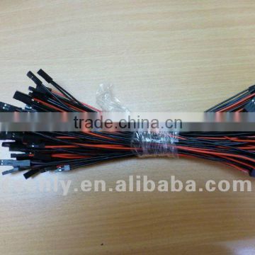 UL 1007 22AWG color: green ,red ,black ,white crimp terminal Wire Harness