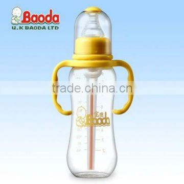 240ML baby feeding bottle with thermometerpp feeding bottle,milk bottle)