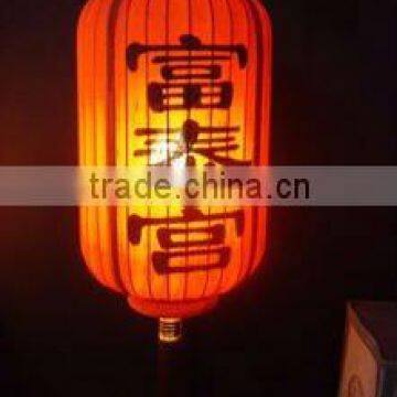 Chinese antique red lantern