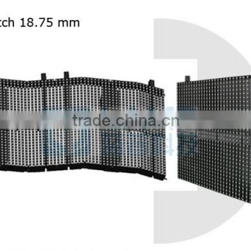 18.75mm flexible curtain led display for stage bakground