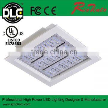 Professional high power led gas station canopy lights manufacturer 150w led anti explosion light 5year warranty