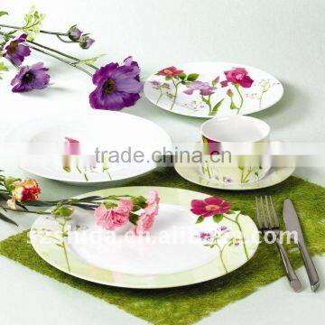 20pcs round dinner set