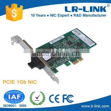 LREC6230PF PCIe x1 1000BASE Desktop Fiber Optic Adapter (Intel I210IS Based)