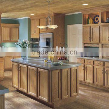 Redoak kitchen cabinet