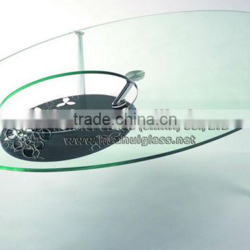 excellent quality tempered table top glass with Certificate EN12150,CE from Alibaba/China
