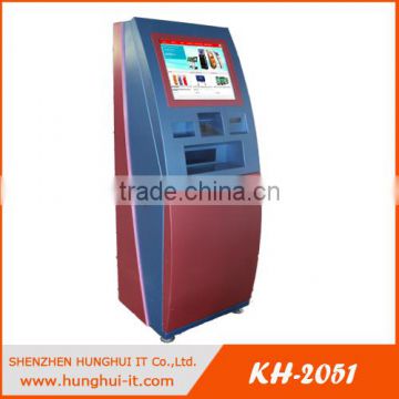 customizable free standing coin to cash exchange machine