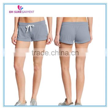 dry fit polyester mesh shorts for women