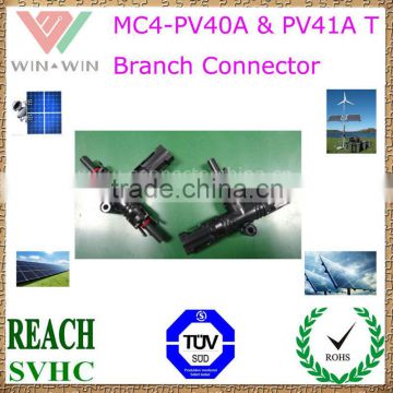 TUV Approval MC4-PV40A & PV41A T Branch Connector