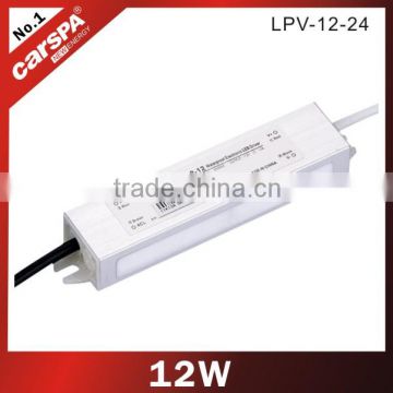 12W Switching Power Supply LED Constant Voltage Waterproof LPV-12-24