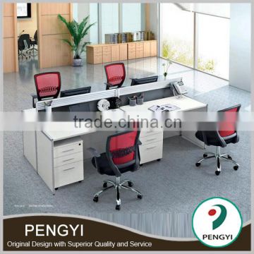 Latest design office furniture design staff tables, clerk desks, work office workstation