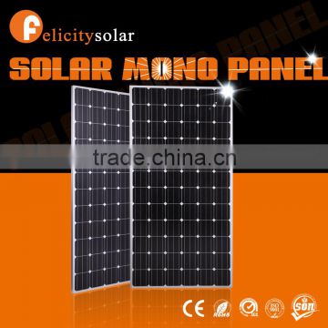 2016 Guangzhou Felicity super high quality mono solar module 280w