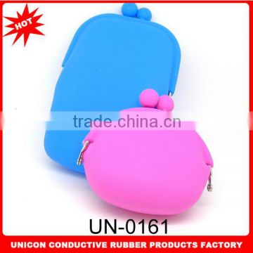 Newest fashion silicone jelly purse cheap silicon jelly purse