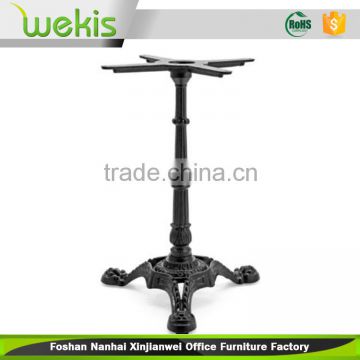 China high quality factory price four feet antique cast iron table base for restaurants, cafes