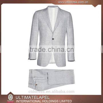High quality fashion style slim fit custom mens 100% wool fabric mens suit                        
                                                                                Supplier's Choice