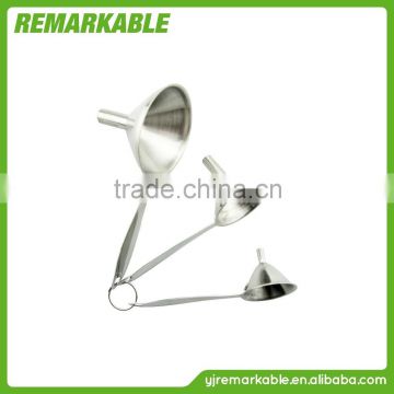 Home kitchen gadgets stainless steel funnel Custom Jam funnel