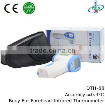 body fever ir laser digital meter,forehead ear infrared laser digital meter thermometer,laser digital meter