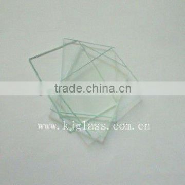 new design white glass decorative glass for cabinet