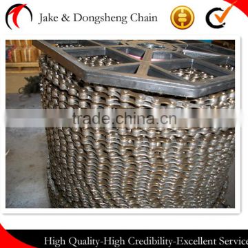 zhejiang jinhua yongkang dongsheng bicycle chain/3three speed transmission chain 410/bulk bike roller chain China supplier