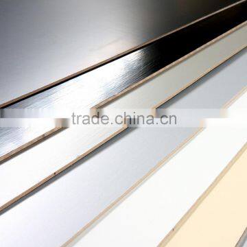 Silver colour Aluminium foil faced mdf fiber board
