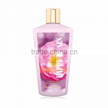 Chicphia 250ml/8.4 fl.oz OEM body lotion packaging happy kisses