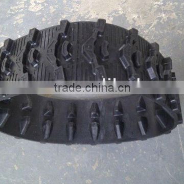 Small rubber track for Robot and other machine