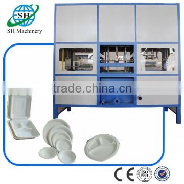 Waste pulp recycle machine cake tray forming machine